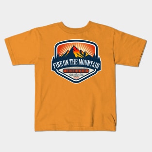 Fire on the Mountain by the Marshall Tucker Band Kids T-Shirt